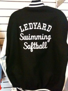 Ledyard Varsity Jacket Back